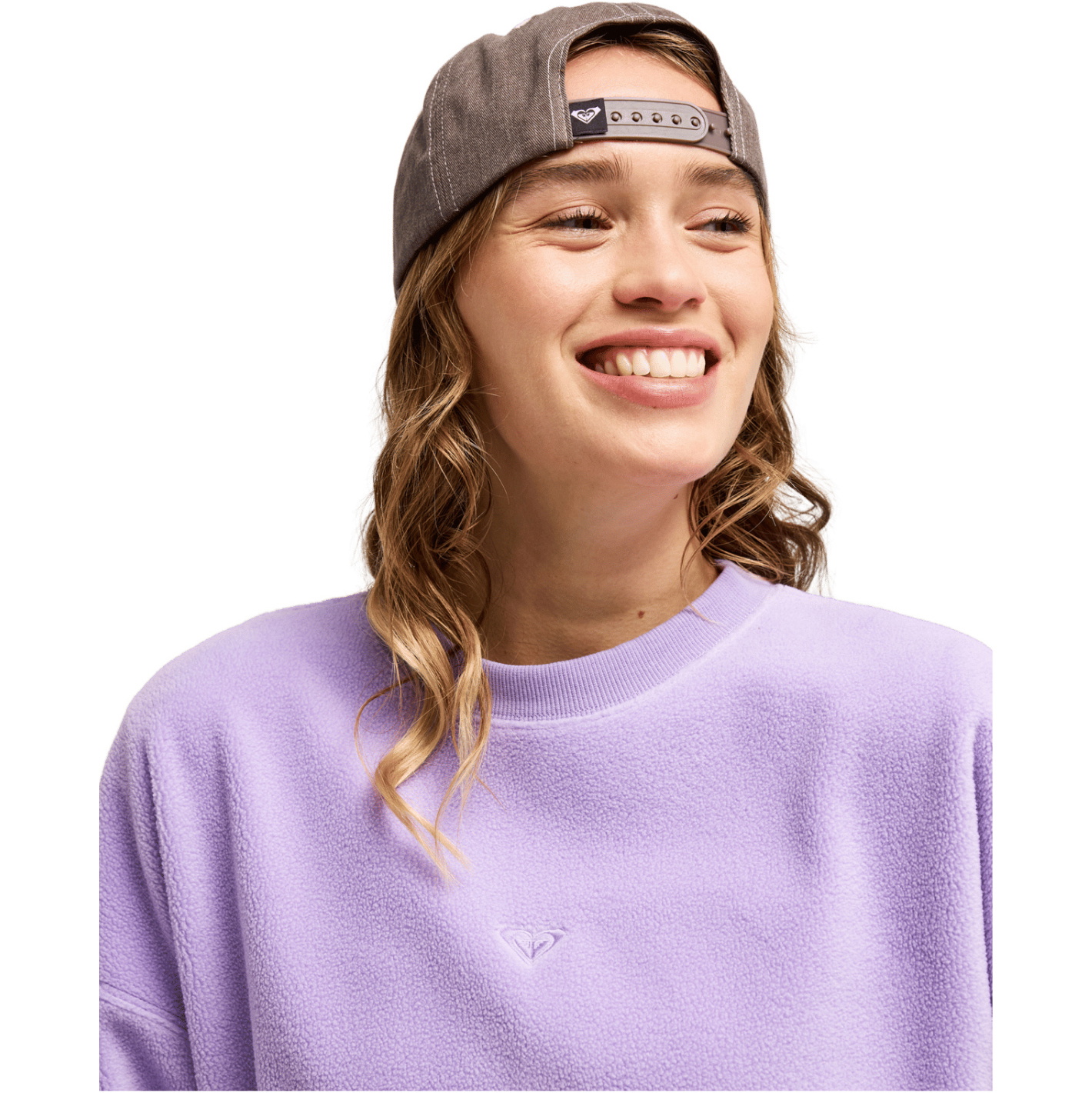 2026 Roxy Womens Chill Story Sherpa Fleece ERJPF03248 - Viola